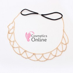 Accesoriu metalic L013 lantisor Auriu pentru par